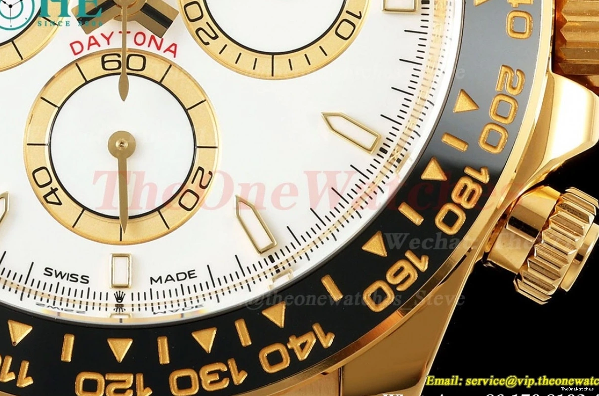 Clone Clean 126518 SH4131 RU Black Daytona STK YG 40mm Super 0521